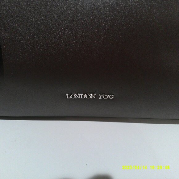 Large London Fog Burgundy Purse - Picture 4 of 5